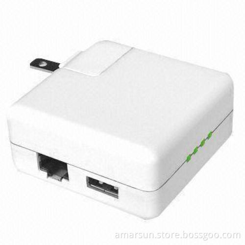 Portable wireless 3G Router, Up to 150Mbps Speed, Supports WPA and WPA2 Encryption